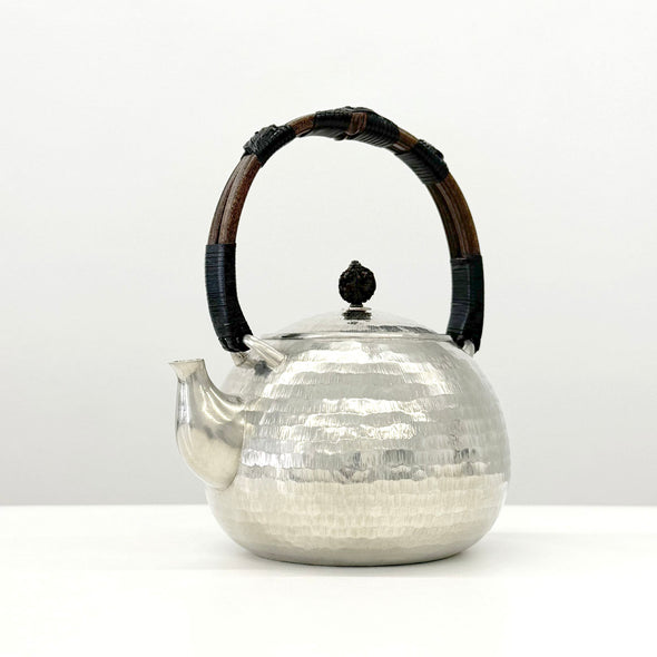 Pewter Teapot Sugime Bodhi Tree Knob