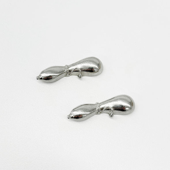 Pewter Gourd Chopstick Rest Set of 2