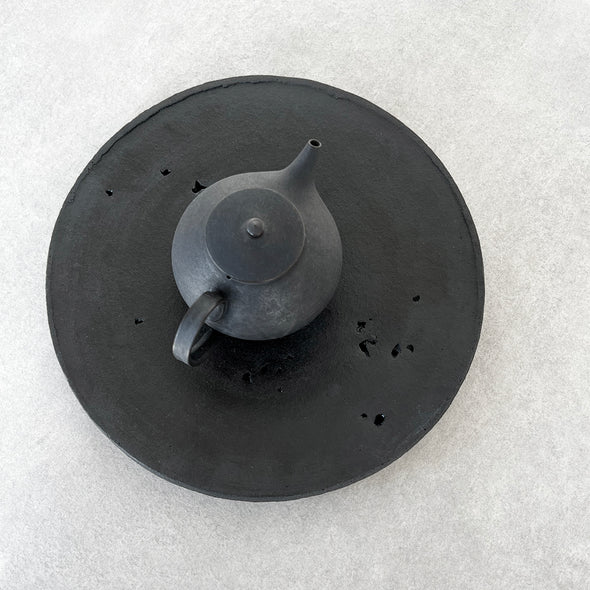 Night Sky Tea Boat Tray -Round