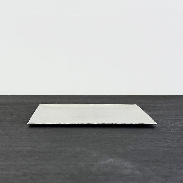 Pewter Square Usurai Dinner Plate Tea Tray 15cm