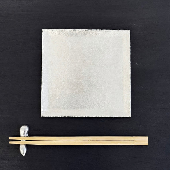 Pewter Gourd Chopstick Rest Set of 2