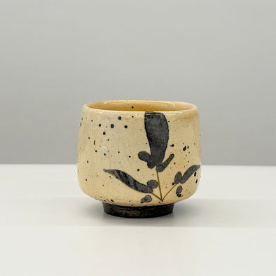 Karatsu Painted Square Teacup J