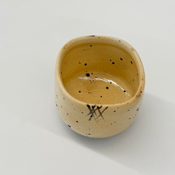 Karatsu Painted Square Teacup J