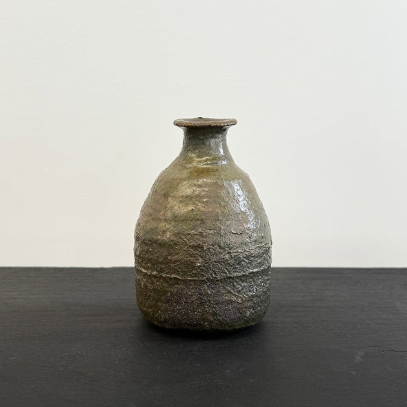 Kuro Karatsu Tokkuri Vase #2