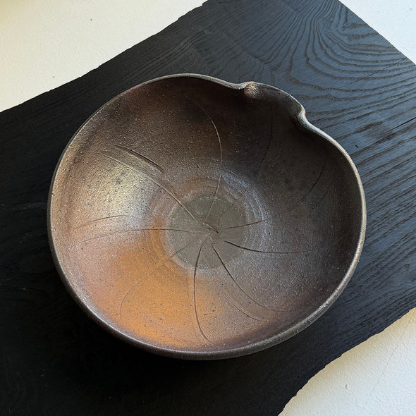 Nanban Sogime Spouted Bowl No. 2-9