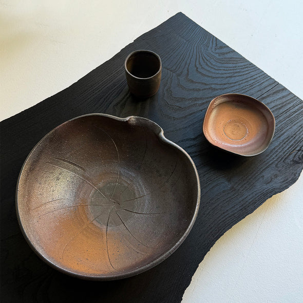 Nanban Sogime Spouted Bowl No. 2-9
