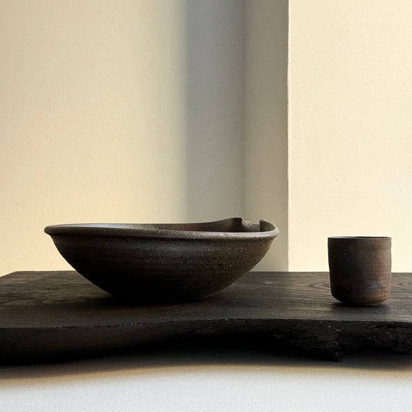 Nanban Sogime Spouted Bowl No. 2-9