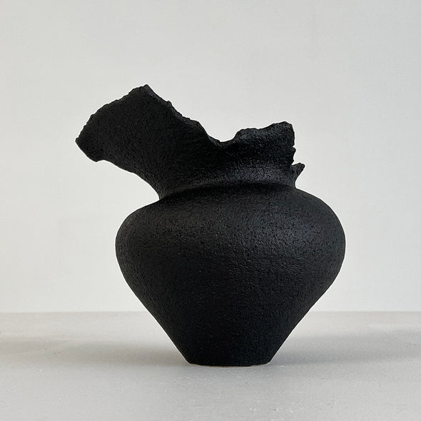 Black Bird Vase