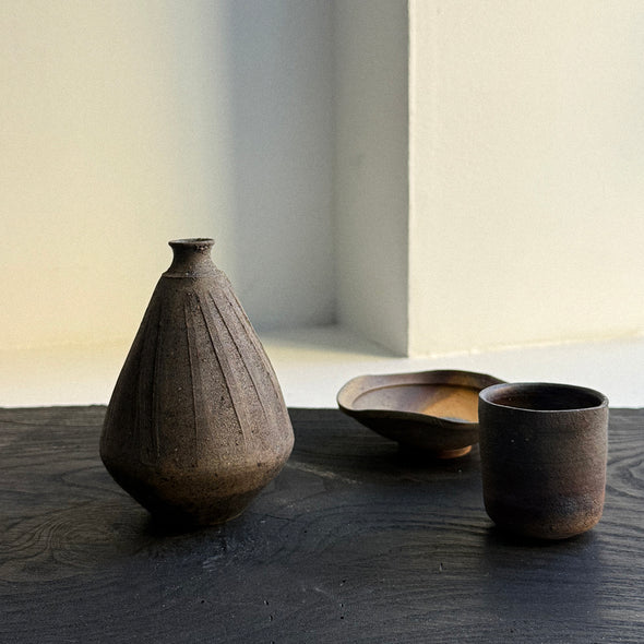 Nanban Sogime Hanaire Vase No. 2-6