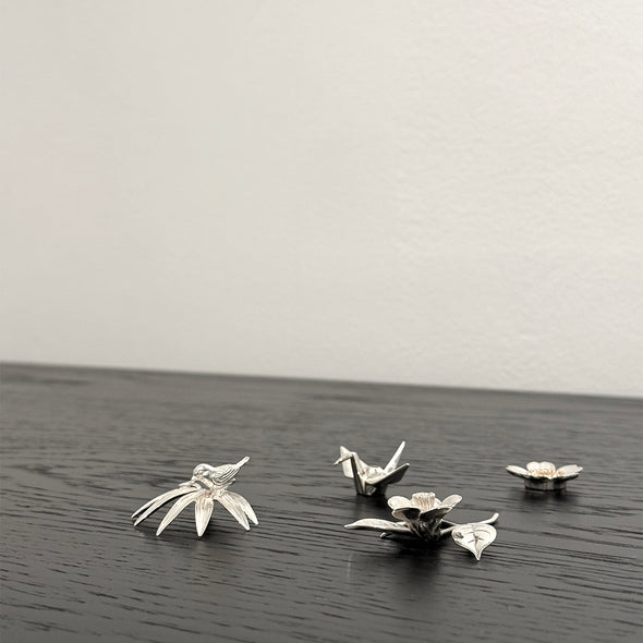 Silver Sparrow Incense Stand