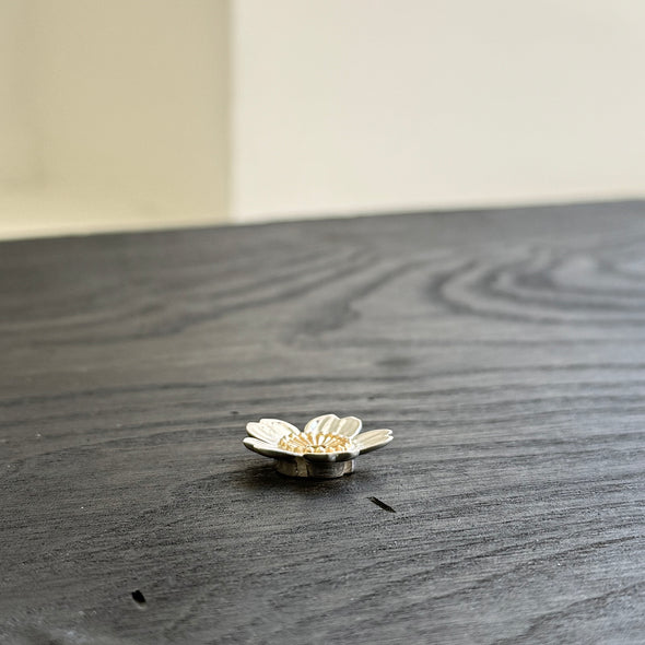 Silver Sakura Incense Stand
