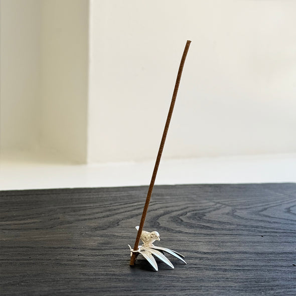 Silver Sparrow Incense Stand