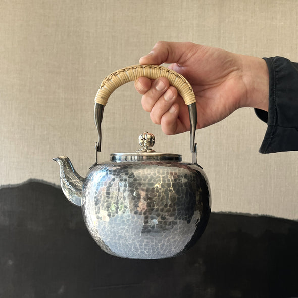 Smoked Brass Yuwakashi Water Kettle