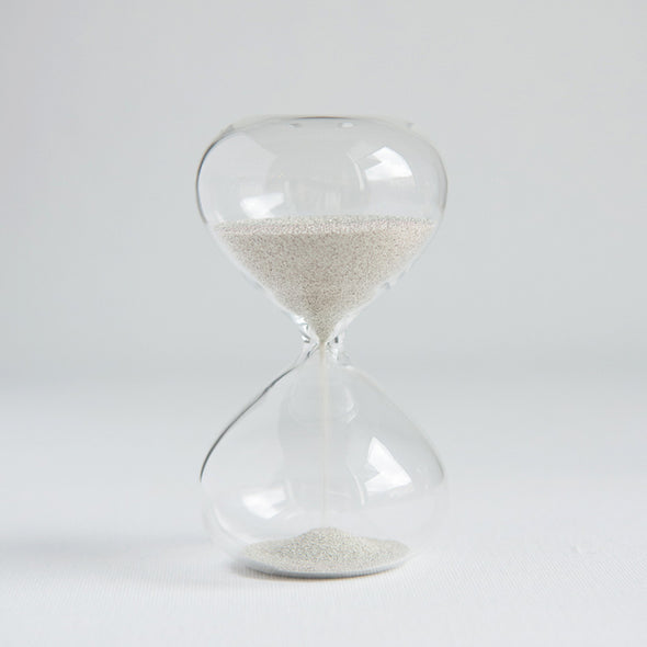 Sand Timer Silver Two Minute