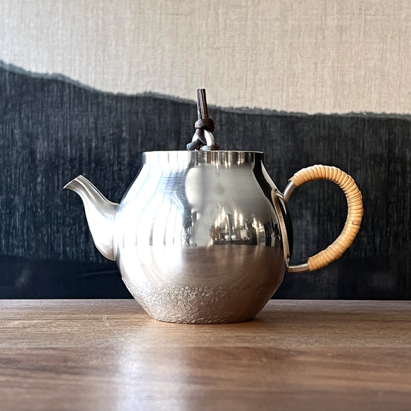 Daruma Polished Pewter Teapot Limited Edition