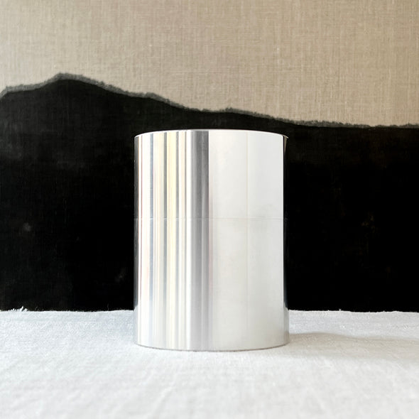 Pewter Seamless Natsume Matcha Canister