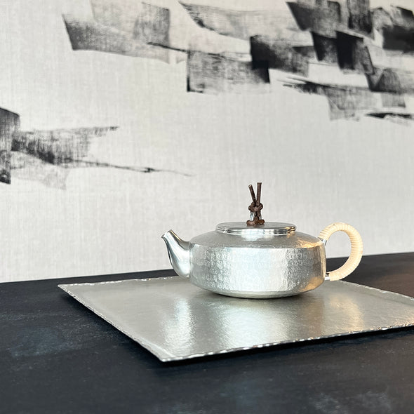Square Usurai Pewter Tea Tray