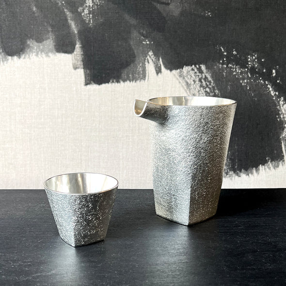 Pewter Houen Sake Pitcher