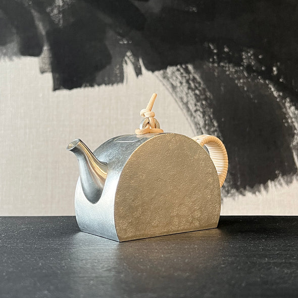 Pewter Half Moon Teapot