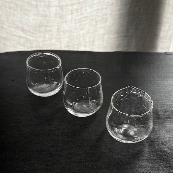 Hyomon 2.4oz Glass Guinomi C3