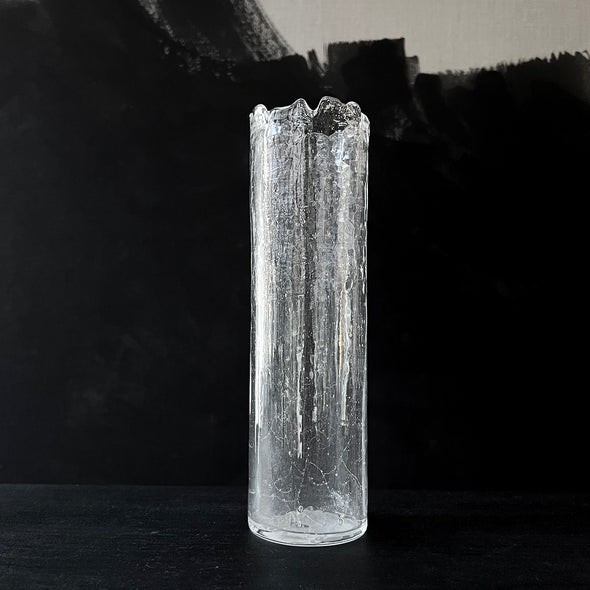 Shiro Tsutsu Glass Vase E5