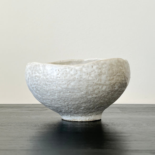 White Stone Chawan 22-F