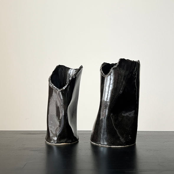 Black Landscape Vase_Small