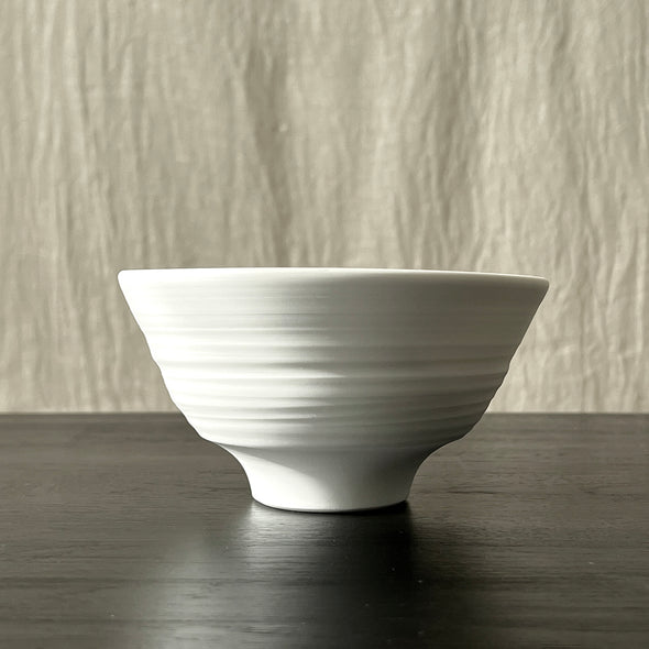 Muji Chawan Matte White 23F