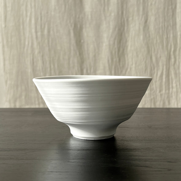 Muji Chawan Matte White 23F