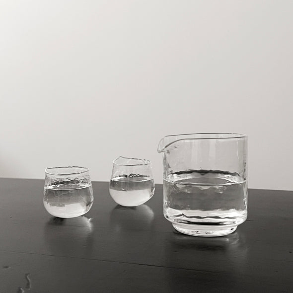 Tsutsu Katakuchi 8oz Glass Pitcher D6