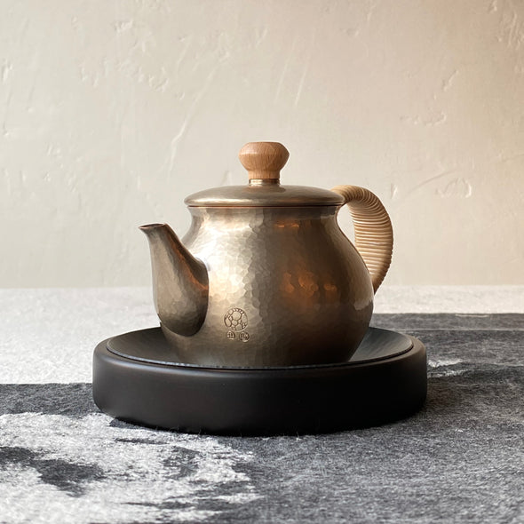 Hand-hammered Copper Teapot 200ml Silver