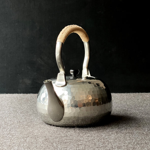 Pewter Teapot Uwate Dobin