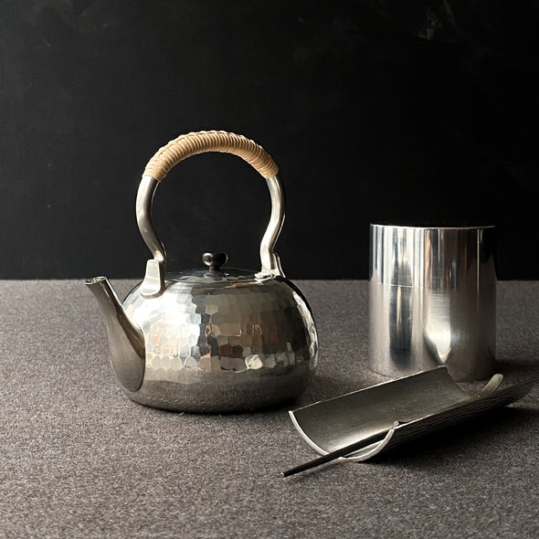 Pewter Teapot Uwate Dobin