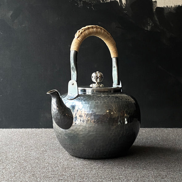 Smoked Brass Yuwakashi Water Kettle