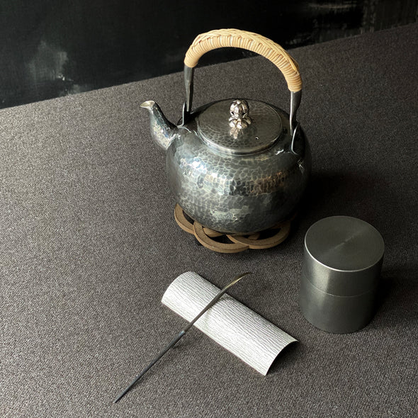 Smoked Brass Yuwakashi Water Kettle