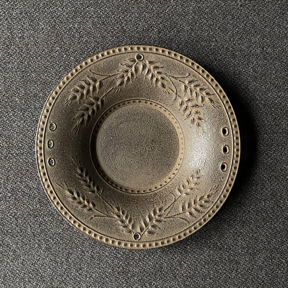 Cast Iron Teacup Saucer Mugi