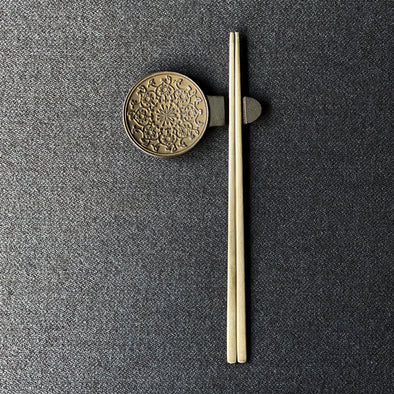 Cast Iron Chopstick Holder Plate
