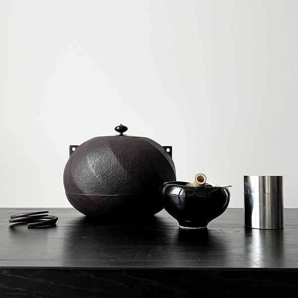 Cast Iron Water Kettle Kama Juniryou Maru