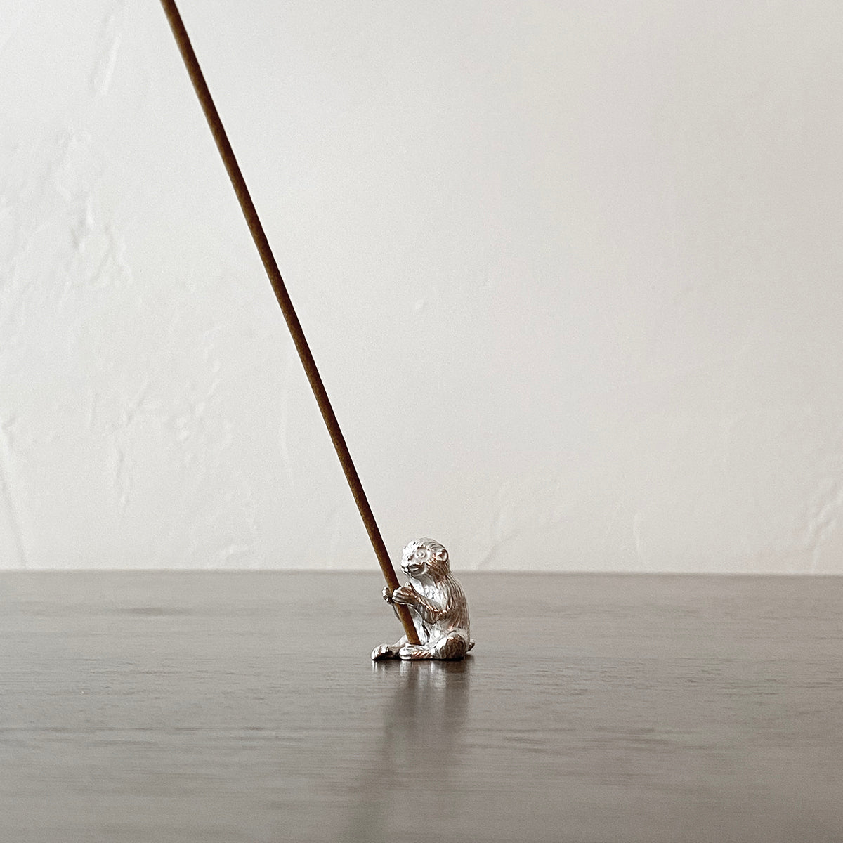 Monkey Stand Tea Dealers | Japanese Silver Monkey Incense Stand | Exclusive