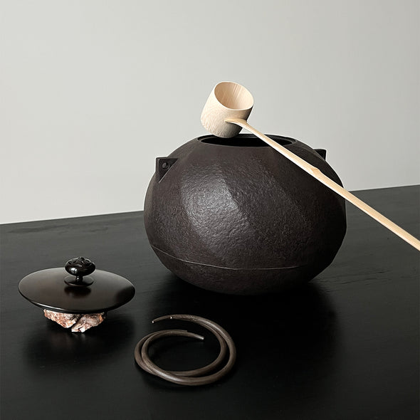 Cast Iron Water Kettle Kama Juniryou Maru