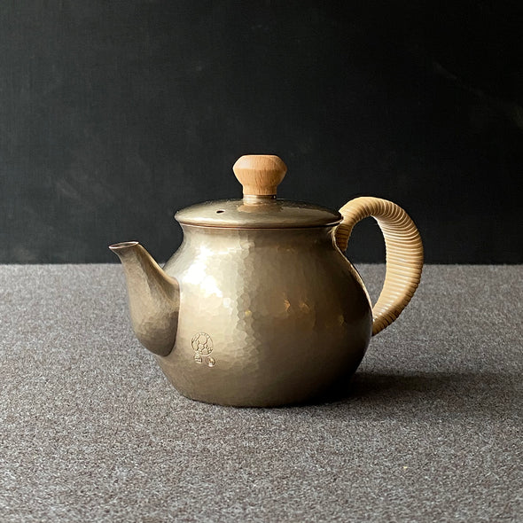Silver Teapot 200ml Tsuiki Copperware