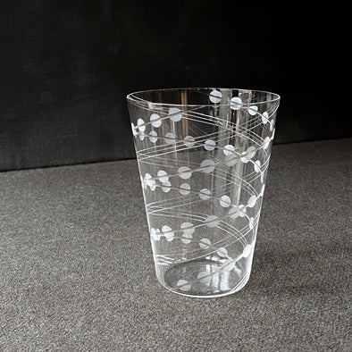 Crystal Diamond Cut 8oz Tumbler 4935 Kikatsu