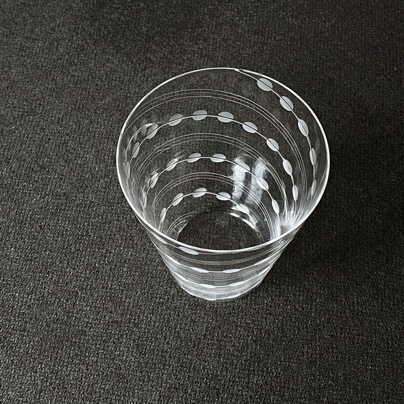 Crystal Diamond Cut 8oz Tumbler 4935 Kikatsu