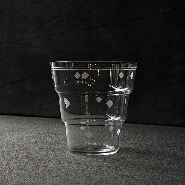 Crystal Diamond Cut 8oz Tumbler 4332 Kikatsu