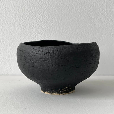 Black Stone Chawan 22-1