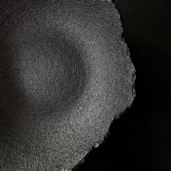Carved Stone Large Center Bowl