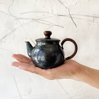 Starry Blue Teapot 200ml Tsuiki Copperware