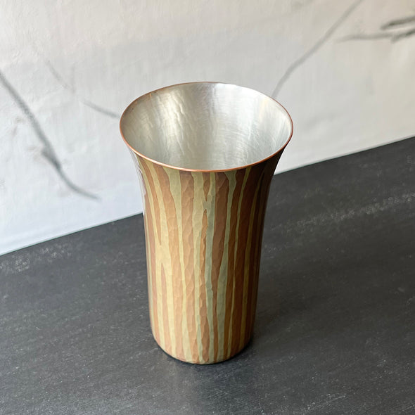 Hand-Hammered Mug Waterfall Tsuiki Copperware
