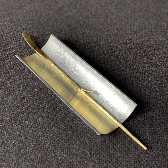 Chasago Pewter Tea Scoop Ajiro