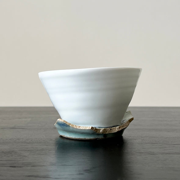 Porcelain Tea Cup and Saucer "REBORN" 1J